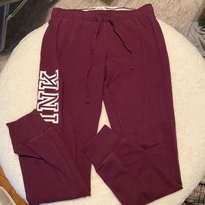 Pink joggers Size S